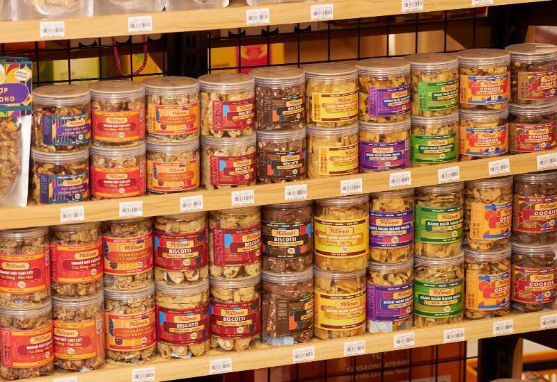 Cửa hàng bán hạt dinh dưỡng Millinuts cung cấp đa dạng các loại hạt và sản phẩm chế biến từ hạt